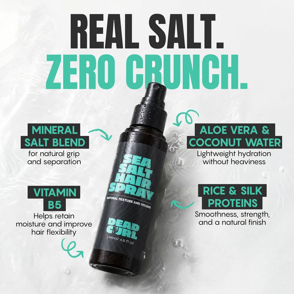 Real salt. Zero crunch. - What is in it, and what each part is doing.