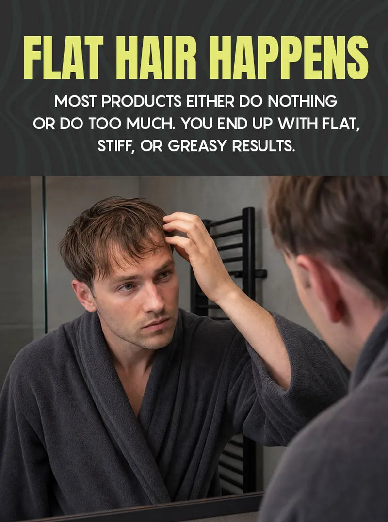 Flat hair happens
